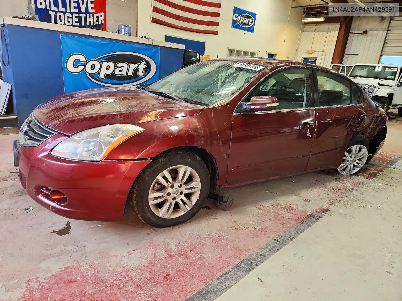NISSAN ALTIMA 2010, VIN 1N4AL2AP4AN429591