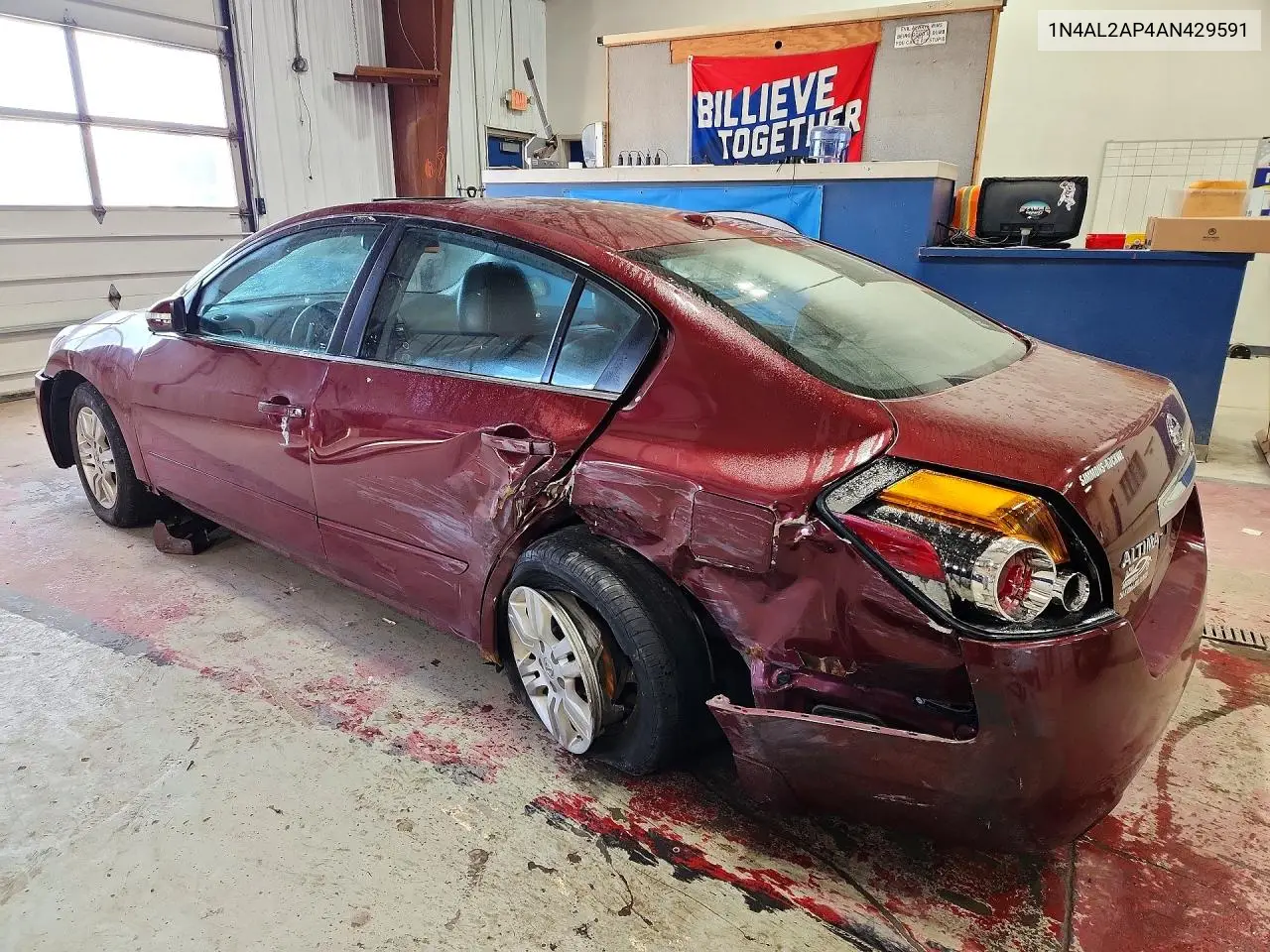 2010 NISSAN ALTIMA VIN 1N4AL2AP4AN429591 — фото 2