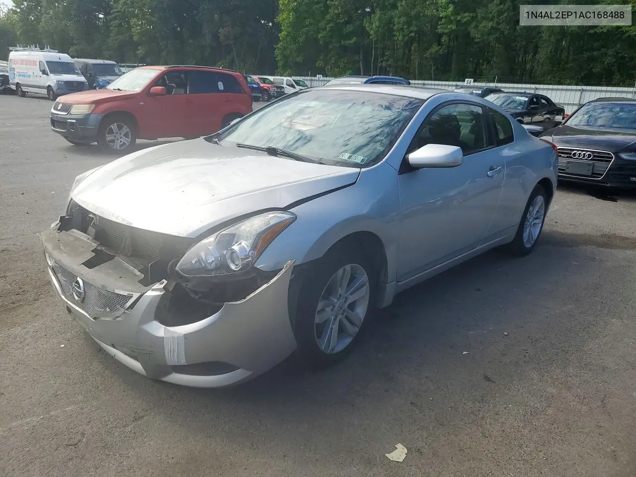 NISSAN ALTIMA 2010, VIN 1N4AL2EP1AC168488