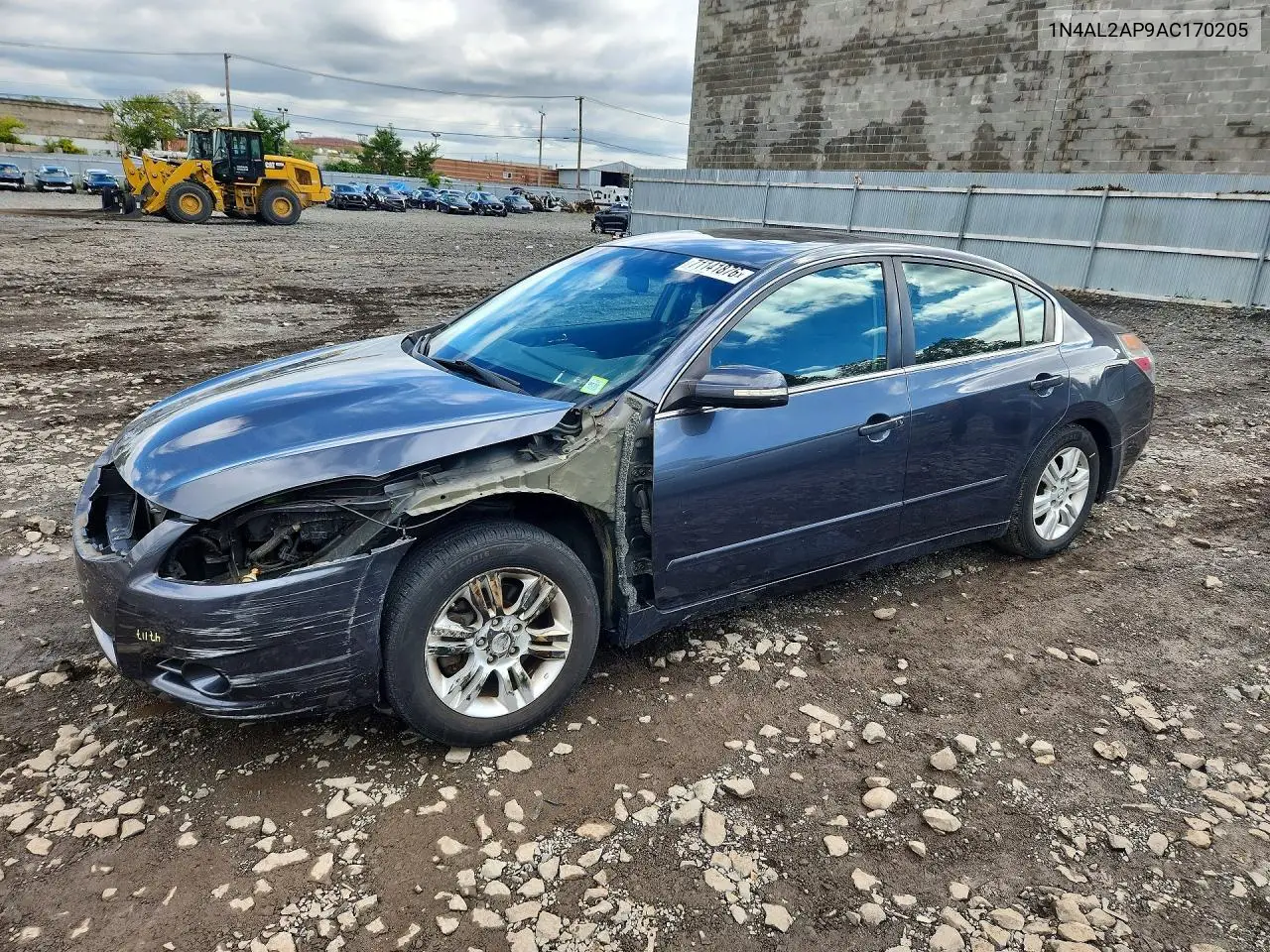 NISSAN ALTIMA 2010, VIN 1N4AL2AP9AC170205