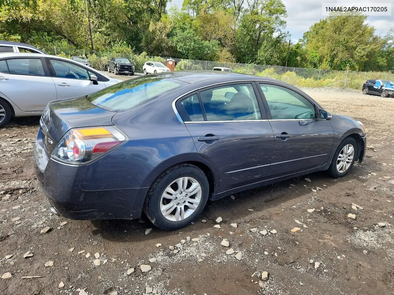 2010 NISSAN ALTIMA VIN 1N4AL2AP9AC170205 — фото 3