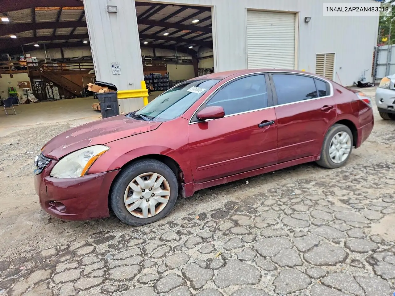NISSAN ALTIMA 2010, VIN 1N4AL2AP2AN483018