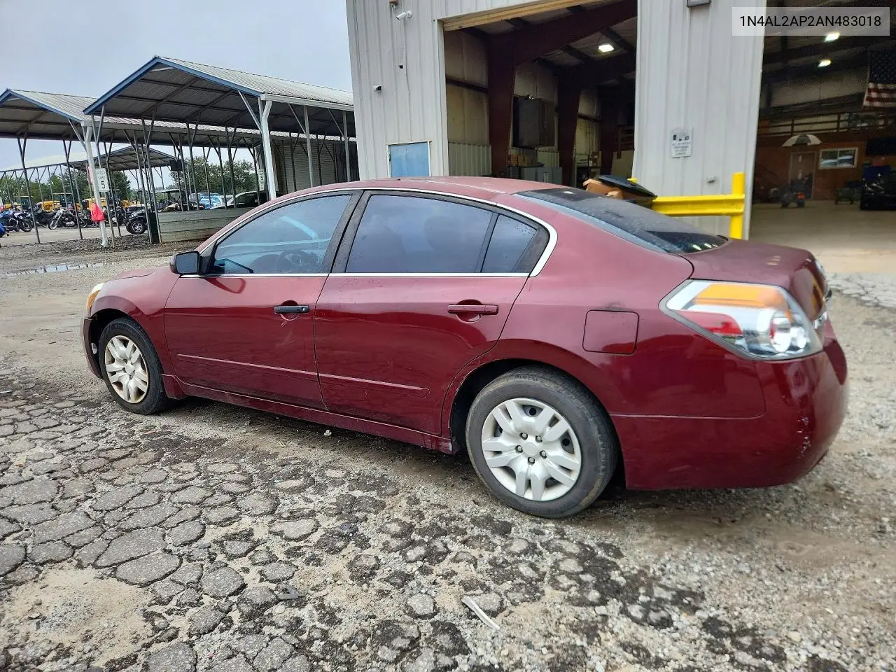 2010 NISSAN ALTIMA VIN 1N4AL2AP2AN483018 — фото 2