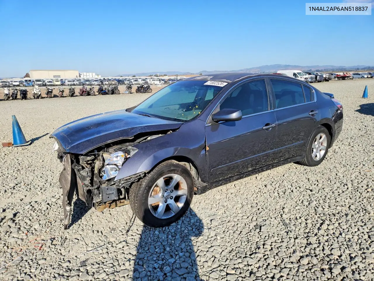 NISSAN ALTIMA 2010, VIN 1N4AL2AP6AN518837