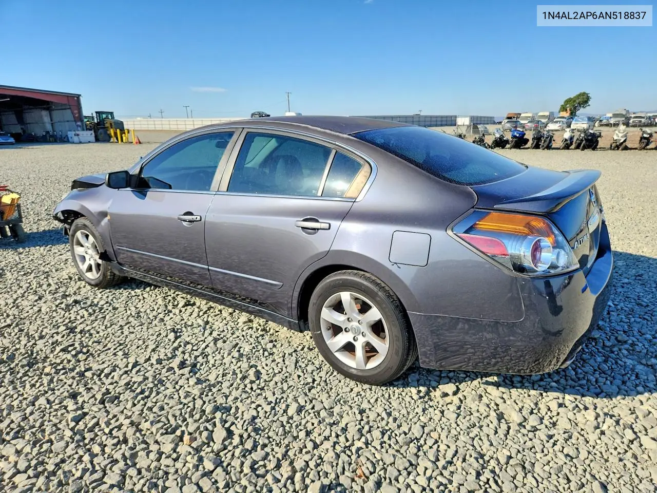 2010 NISSAN ALTIMA VIN 1N4AL2AP6AN518837 — фото 2