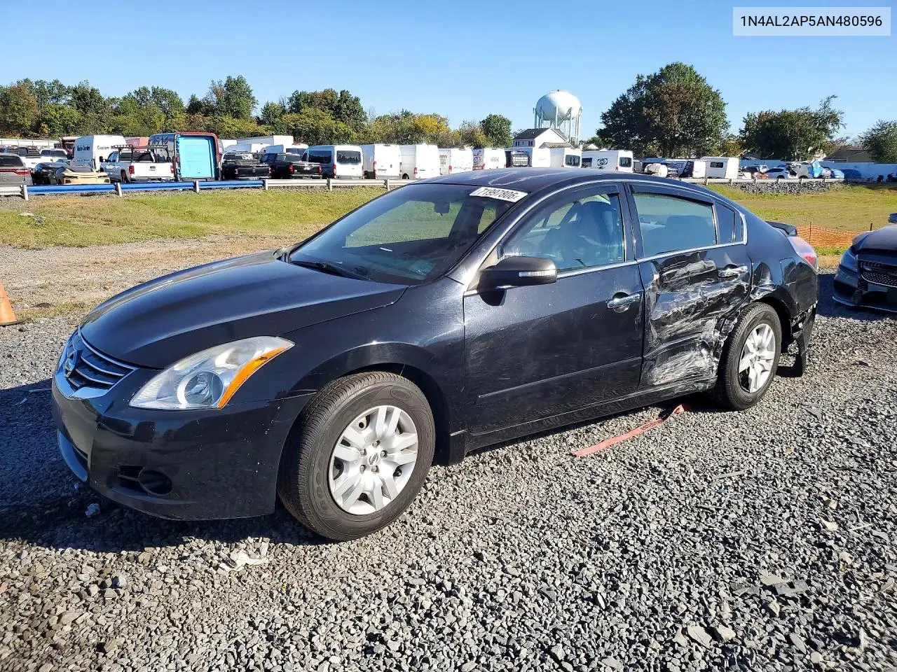 NISSAN ALTIMA 2010, VIN 1N4AL2AP5AN480596