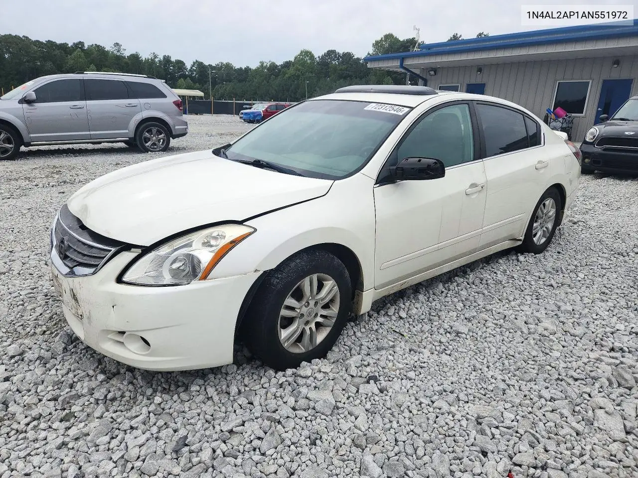 NISSAN ALTIMA 2010, VIN 1N4AL2AP1AN551972