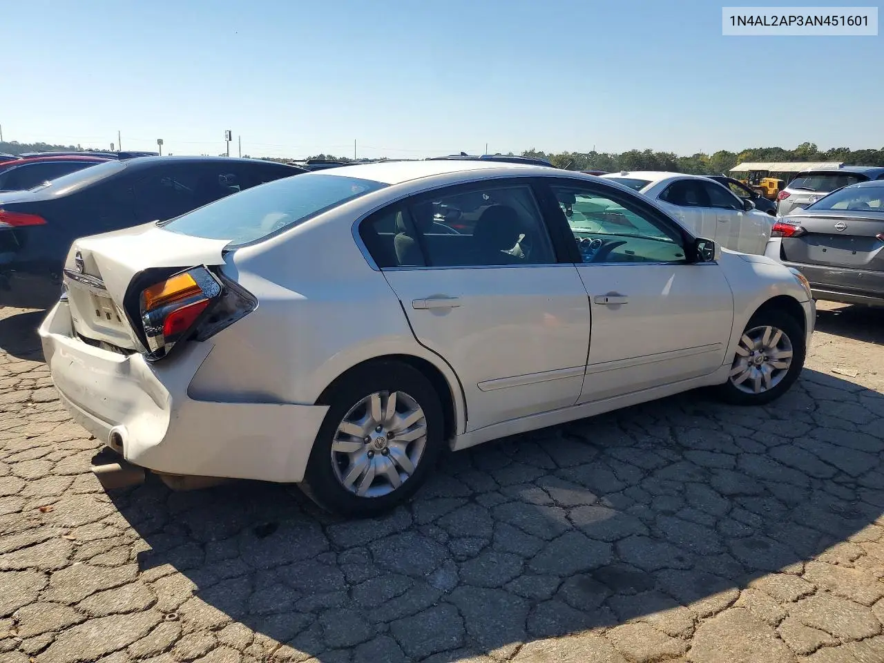2010 NISSAN ALTIMA VIN 1N4AL2AP3AN451601 — фото 3