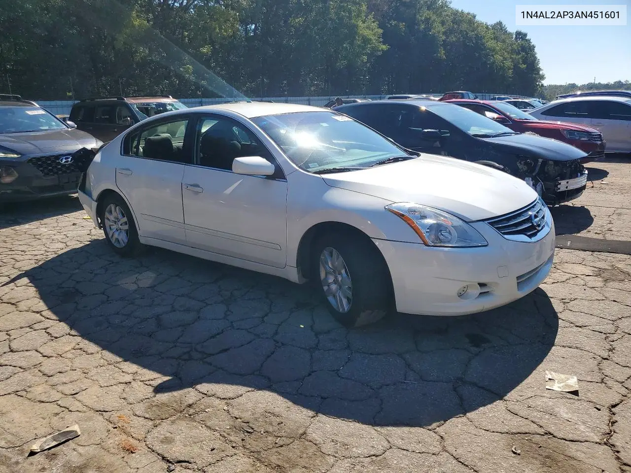 2010 NISSAN ALTIMA VIN 1N4AL2AP3AN451601 — фото 4