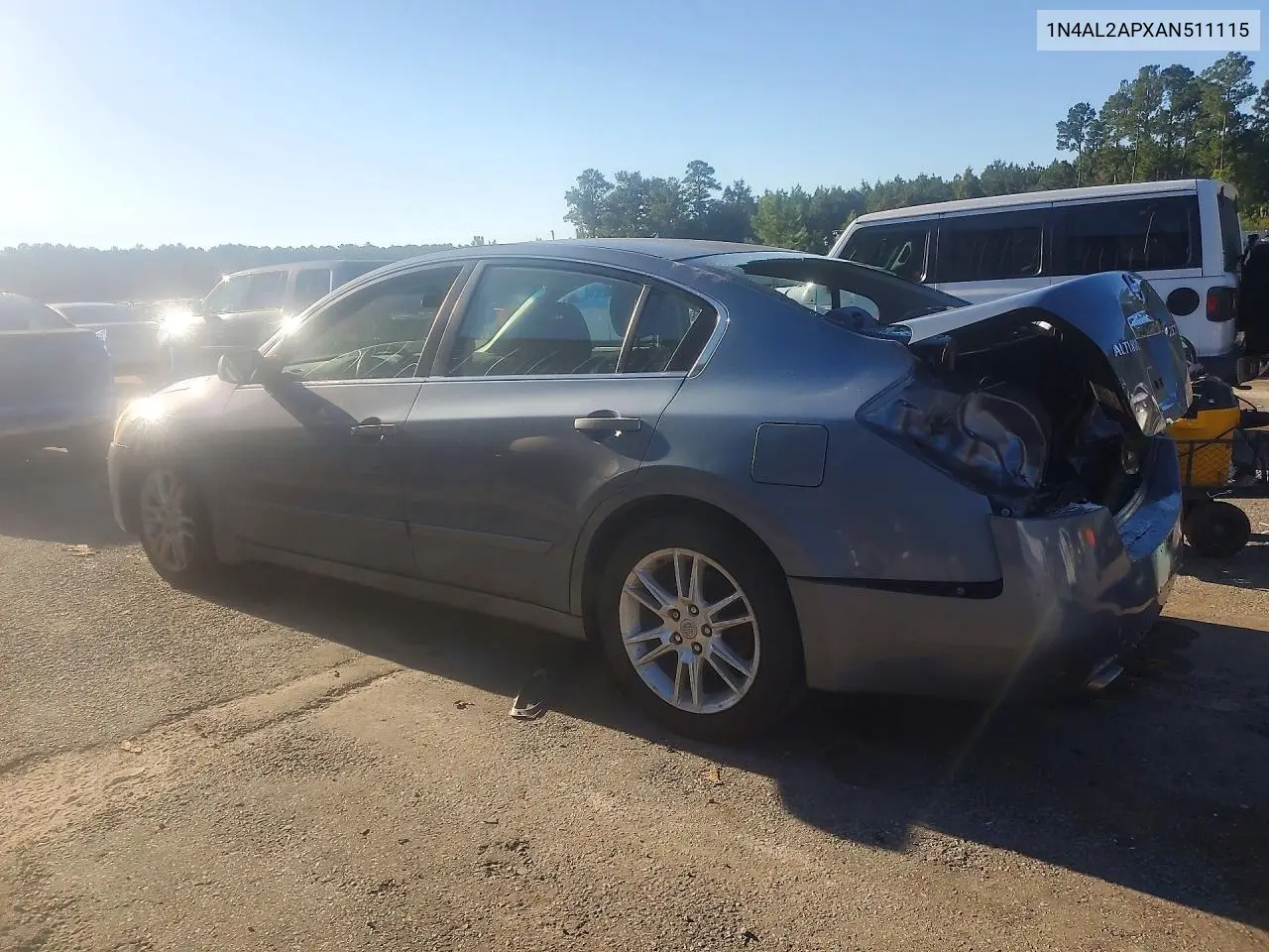 2010 NISSAN ALTIMA VIN 1N4AL2APXAN511115 — фото 2