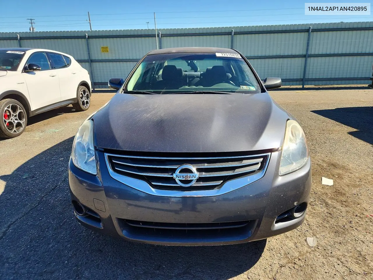 2010 NISSAN ALTIMA VIN 1N4AL2AP1AN420895 — фото 5