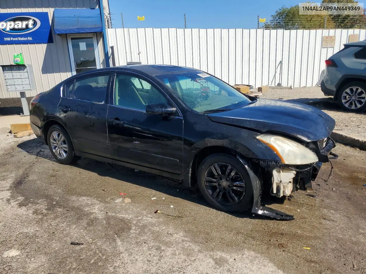2010 NISSAN ALTIMA VIN 1N4AL2AP9AN449349 — фото 2