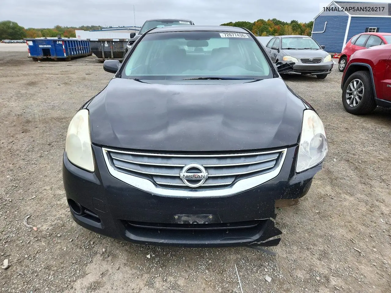 2010 NISSAN ALTIMA VIN 1N4AL2AP5AN526217 — фото 5