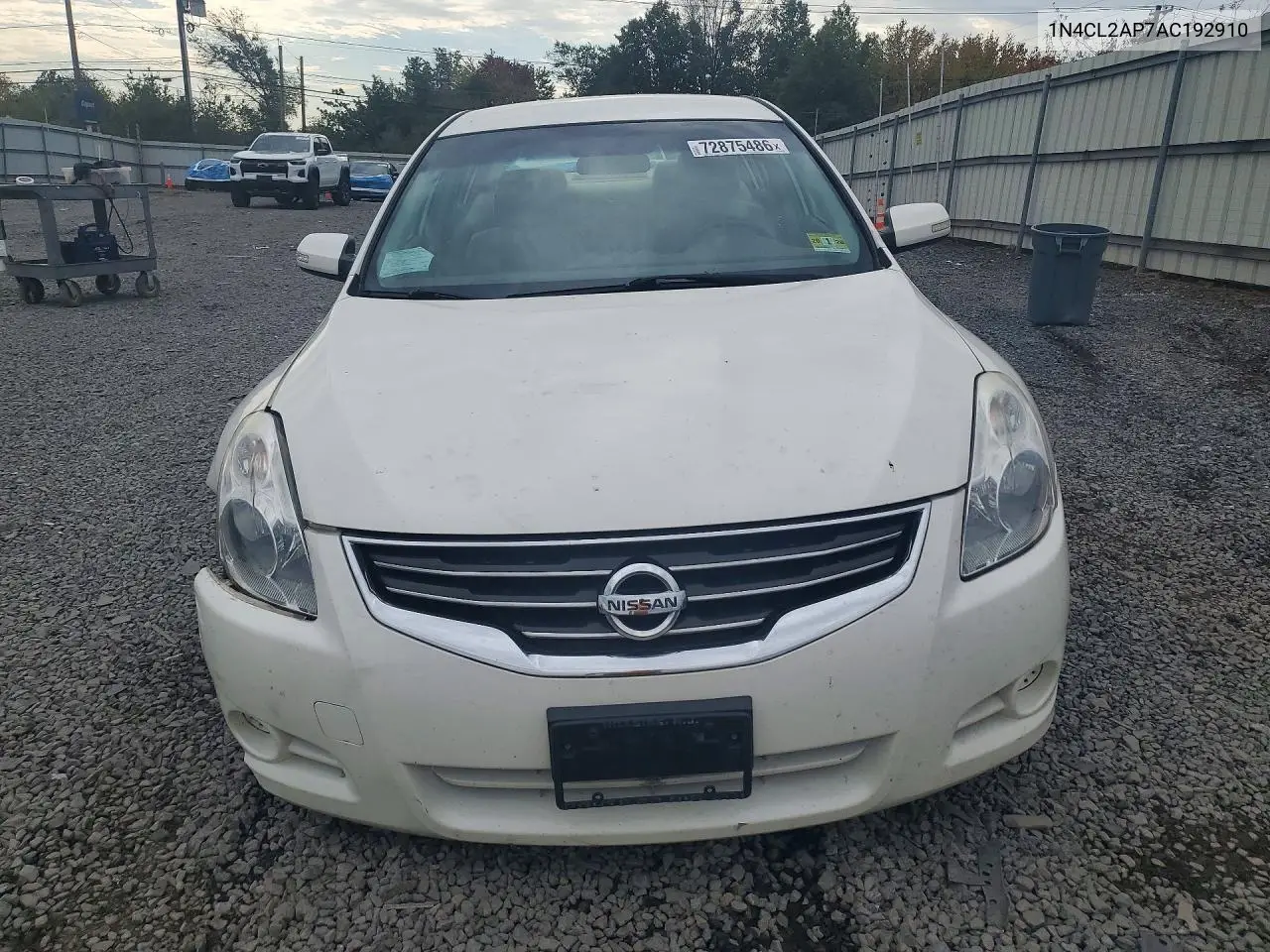 2010 NISSAN ALTIMA VIN 1N4CL2AP7AC192910 — фото 5