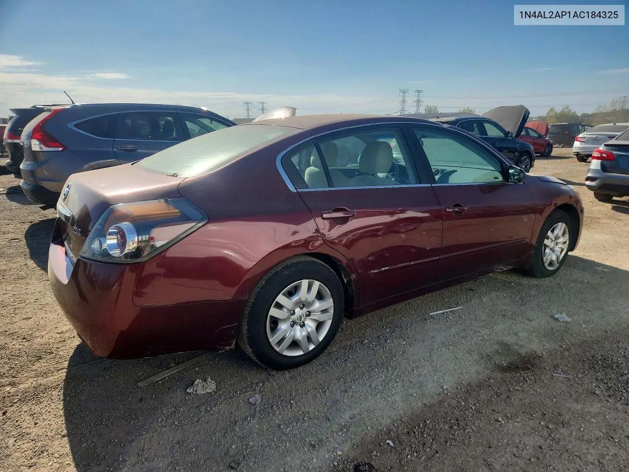 2010 NISSAN ALTIMA VIN 1N4AL2AP1AC184325 — фото 3