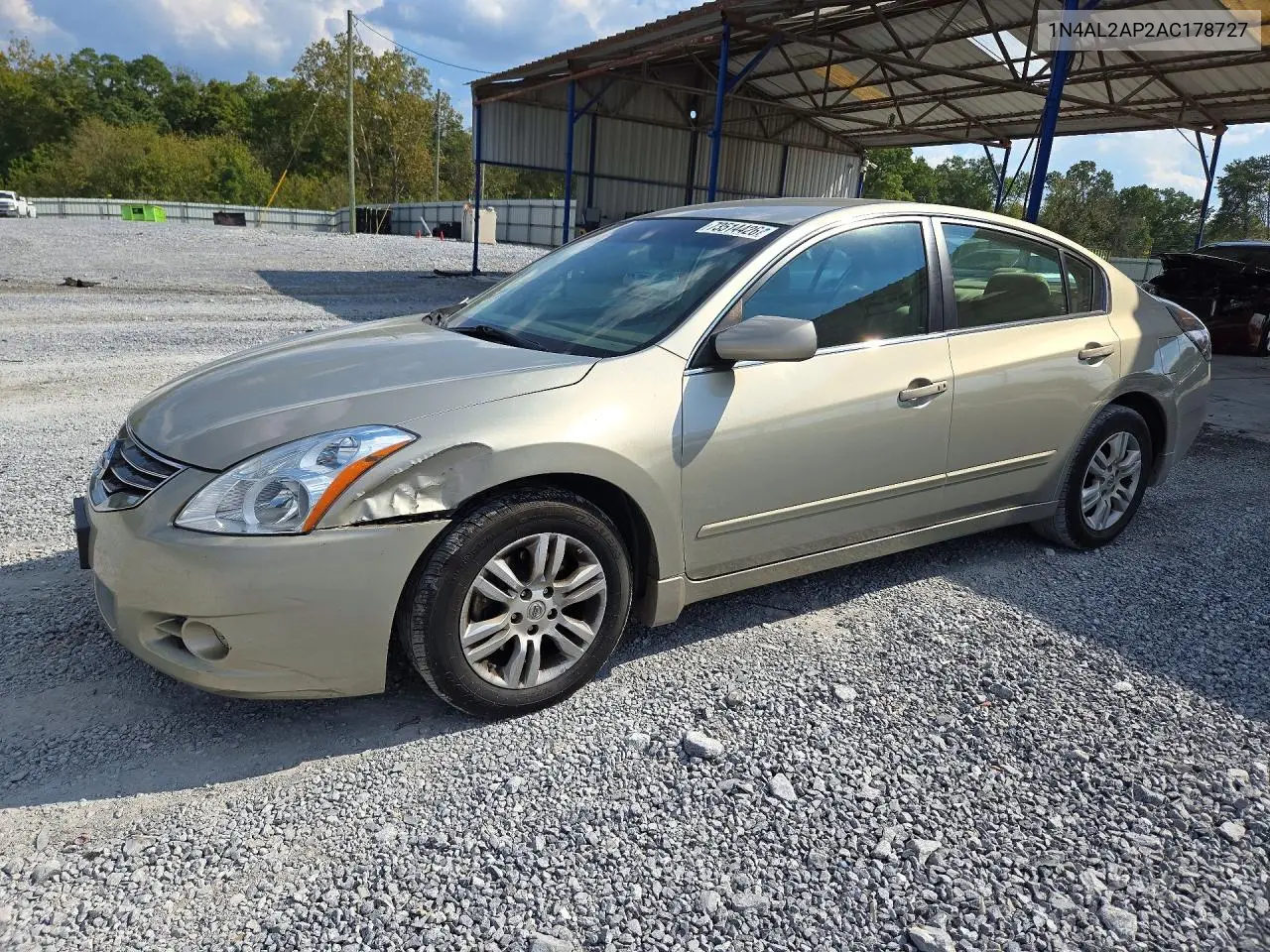 2010 NISSAN ALTIMA VIN 1N4AL2AP2AC178727 — фото 2
