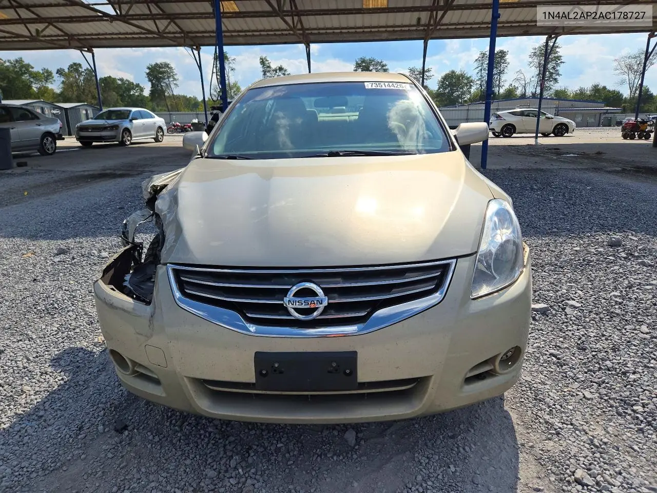 NISSAN ALTIMA 2010, VIN 1N4AL2AP2AC178727