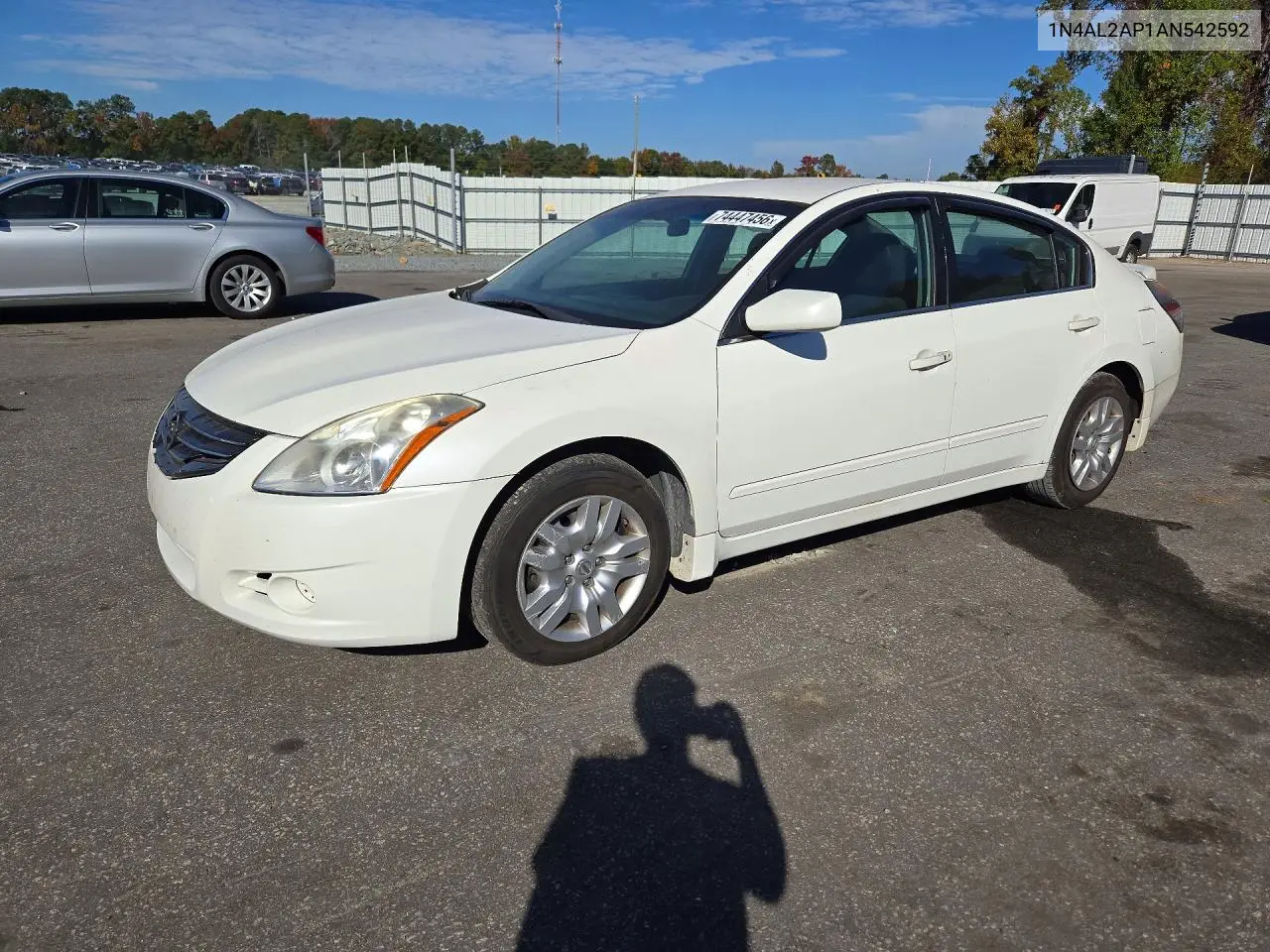 NISSAN ALTIMA 2010, VIN 1N4AL2AP1AN542592
