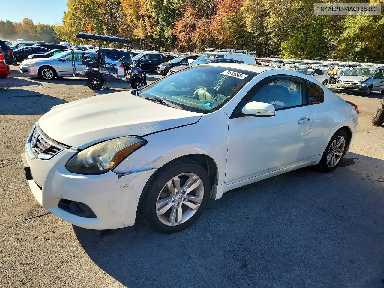 NISSAN ALTIMA 2010, VIN 1N4AL2EP4AC185883