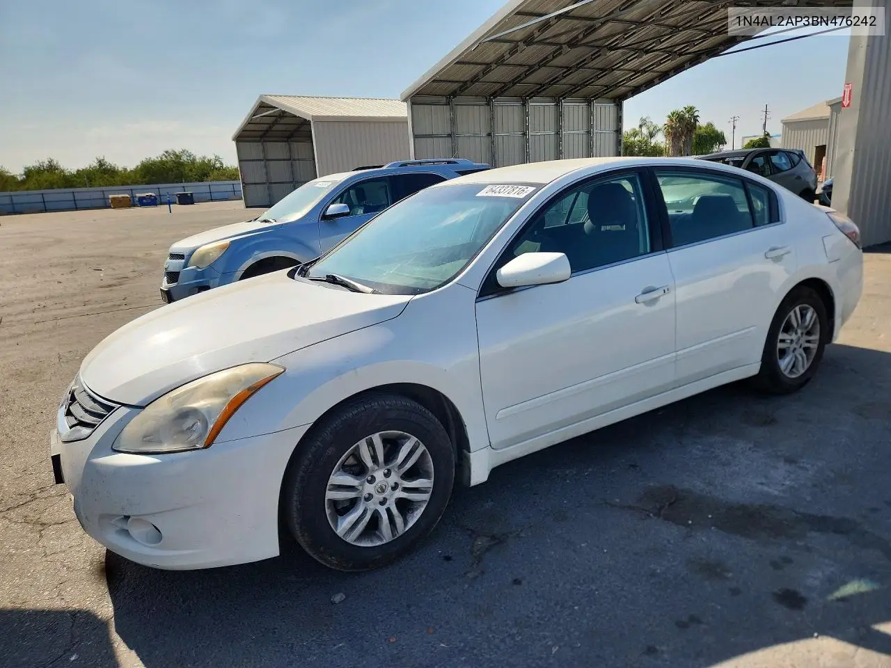 NISSAN ALTIMA 2011, VIN 1N4AL2AP3BN476242