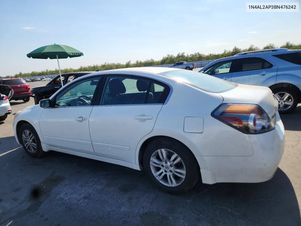 2011 NISSAN ALTIMA VIN 1N4AL2AP3BN476242 — фото 2