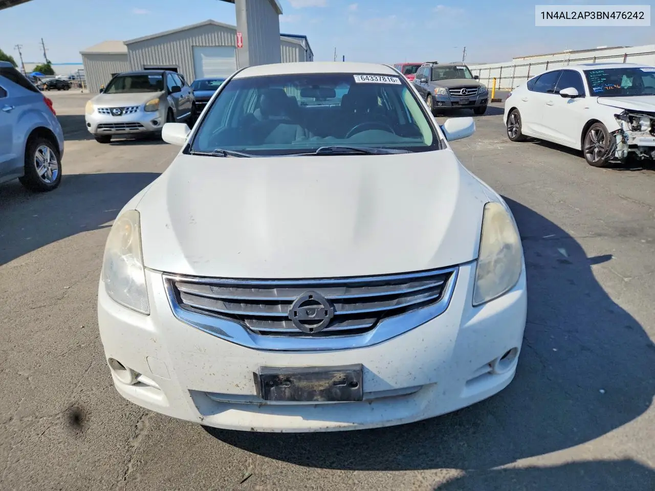 2011 NISSAN ALTIMA VIN 1N4AL2AP3BN476242 — фото 5
