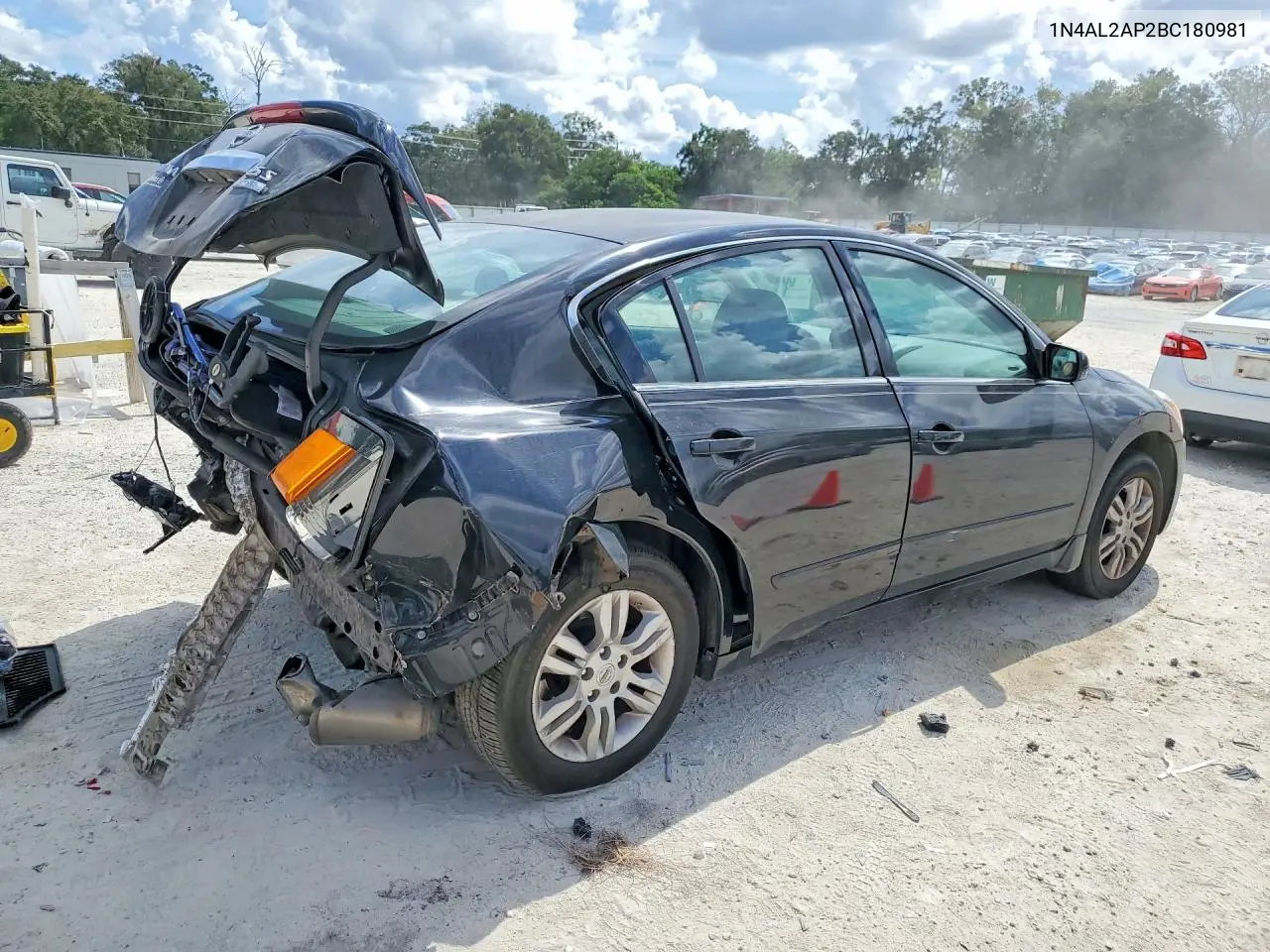 2011 NISSAN ALTIMA VIN 1N4AL2AP2BC180981 — фото 3