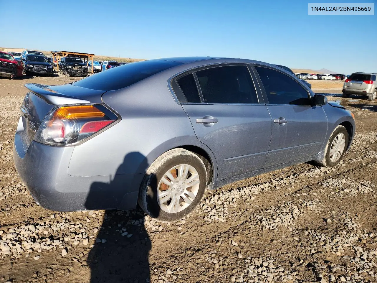 2011 NISSAN ALTIMA VIN 1N4AL2AP2BN495669 — фото 3