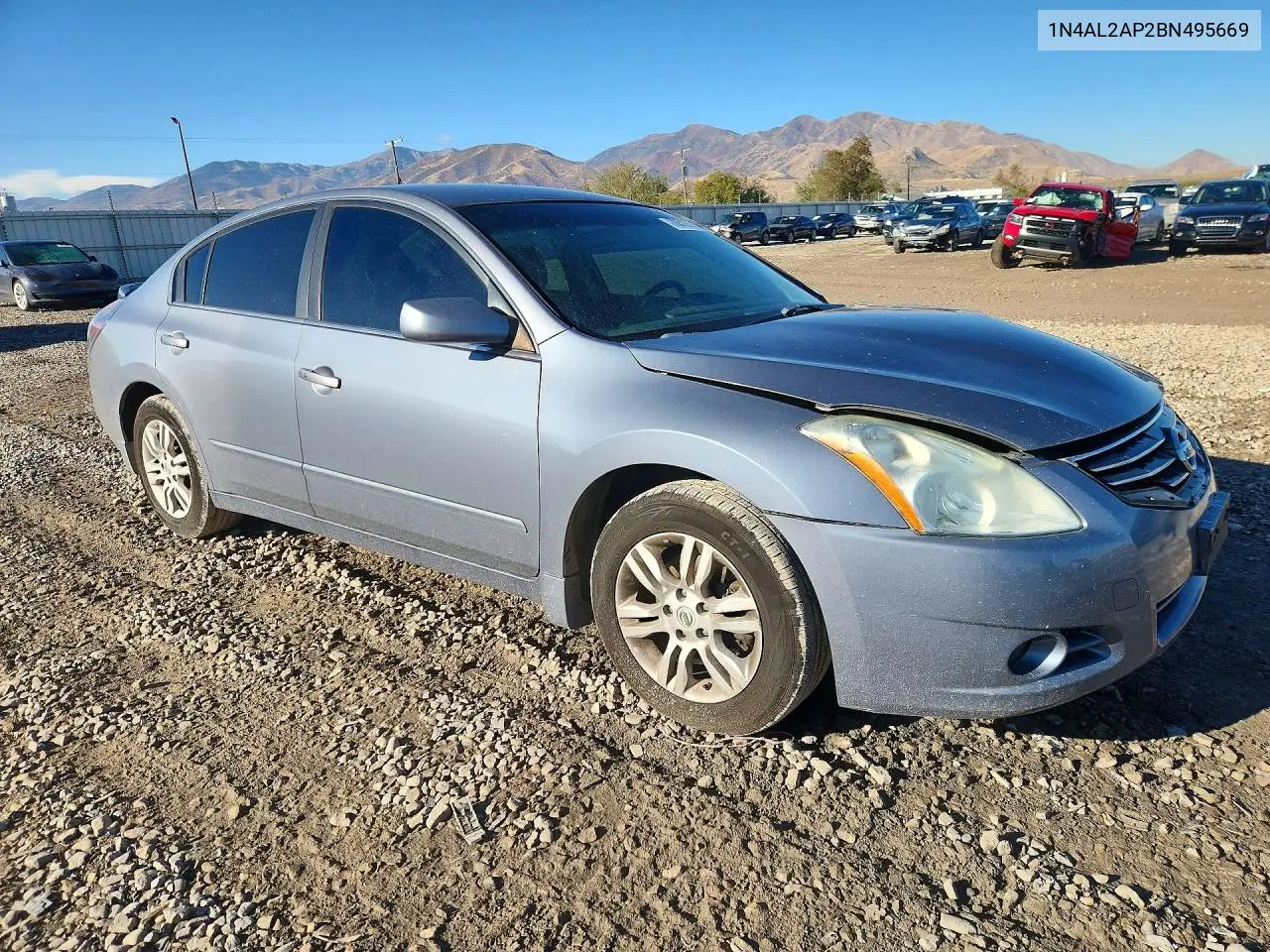 2011 NISSAN ALTIMA VIN 1N4AL2AP2BN495669 — фото 4