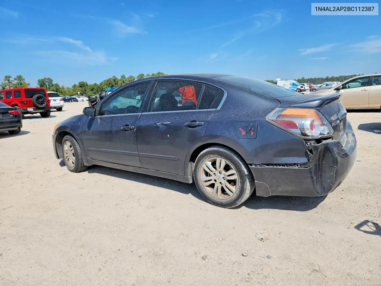 2011 NISSAN ALTIMA VIN 1N4AL2AP2BC112387 — фото 2