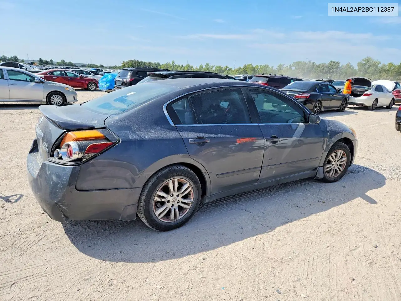 2011 NISSAN ALTIMA VIN 1N4AL2AP2BC112387 — фото 3