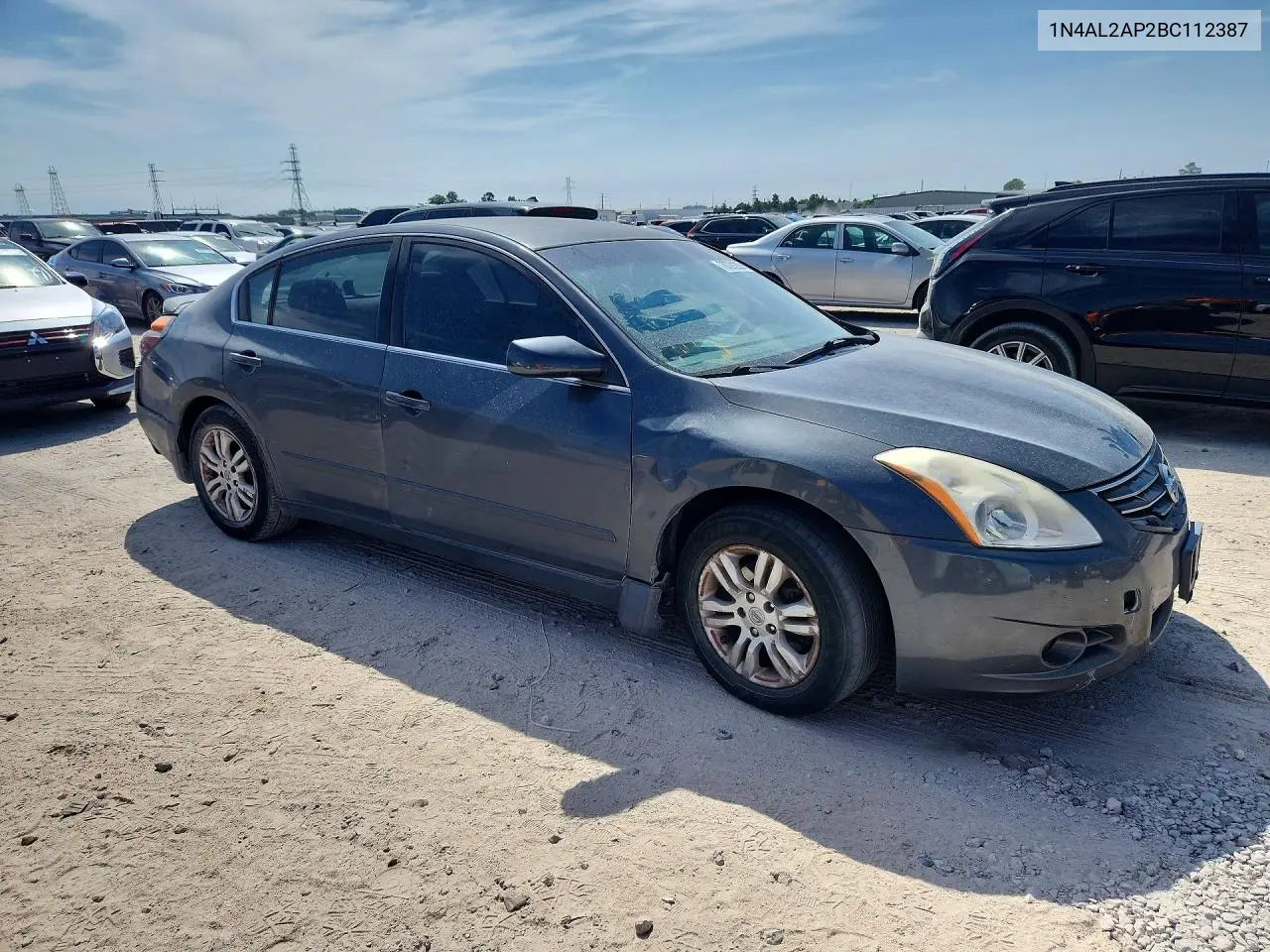 2011 NISSAN ALTIMA VIN 1N4AL2AP2BC112387 — фото 4