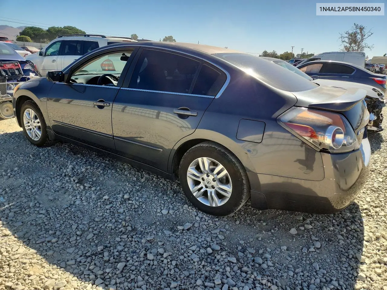 2011 NISSAN ALTIMA VIN 1N4AL2AP5BN450340 — фото 2