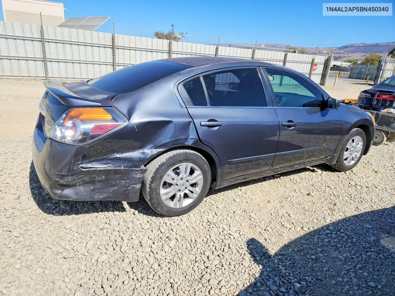 2011 NISSAN ALTIMA VIN 1N4AL2AP5BN450340 — фото 3