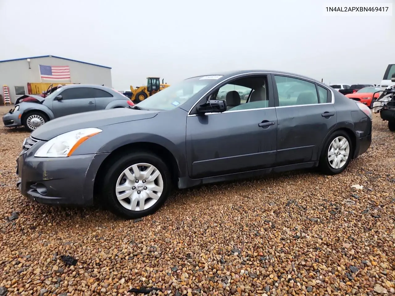 NISSAN ALTIMA 2011, VIN 1N4AL2APXBN469417