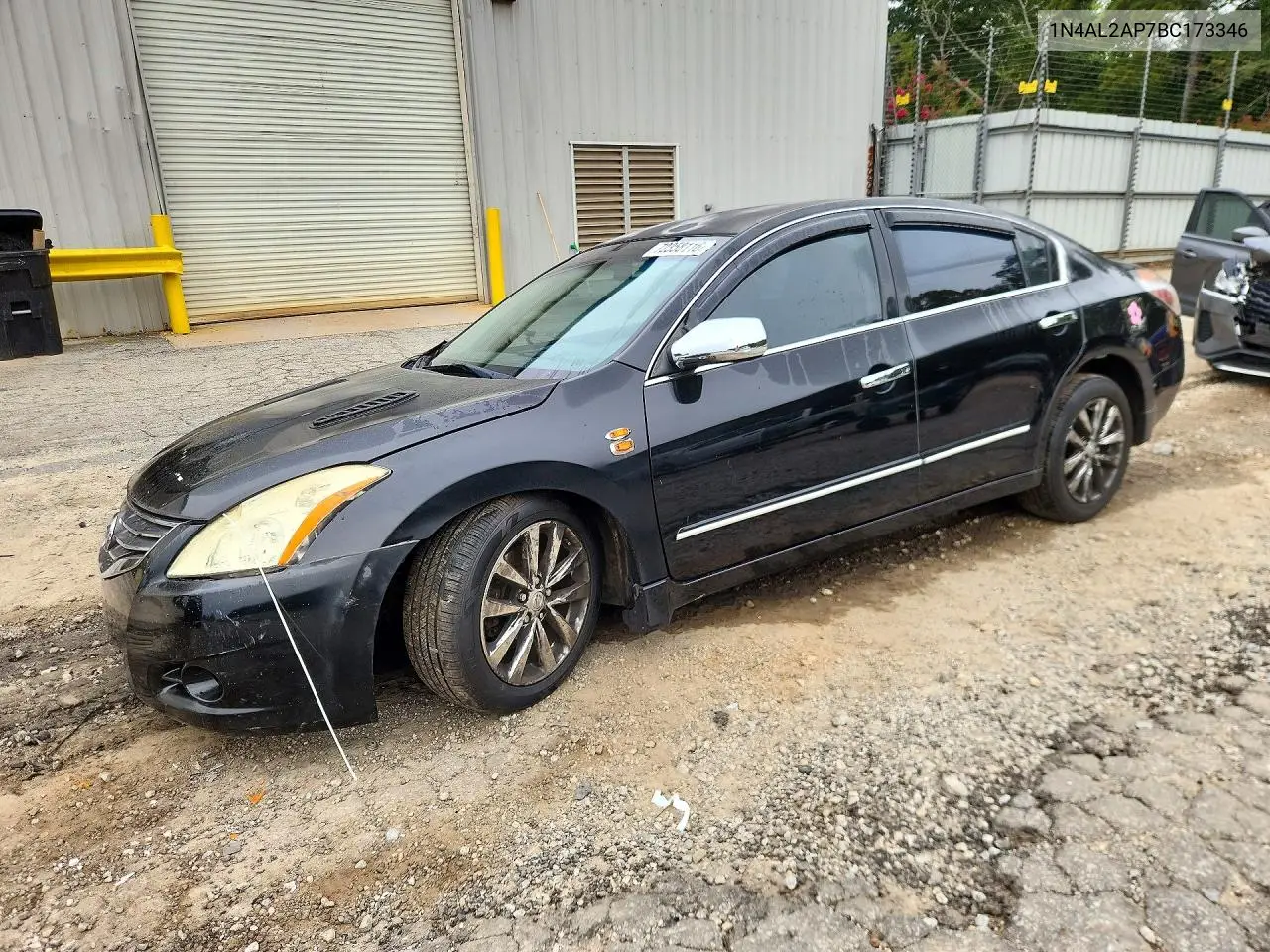 NISSAN ALTIMA 2011, VIN 1N4AL2AP7BC173346