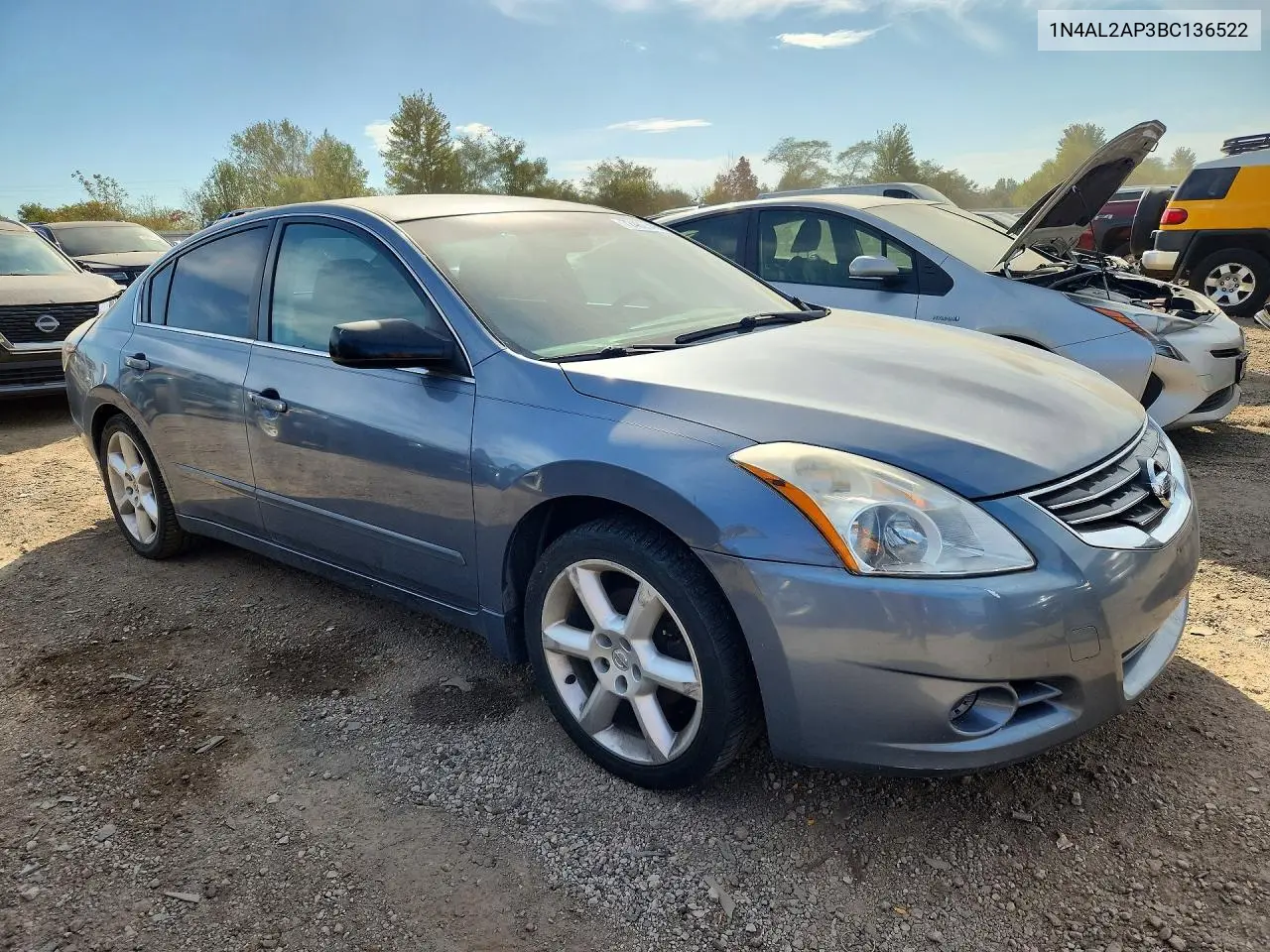 2011 NISSAN ALTIMA VIN 1N4AL2AP3BC136522 — фото 4
