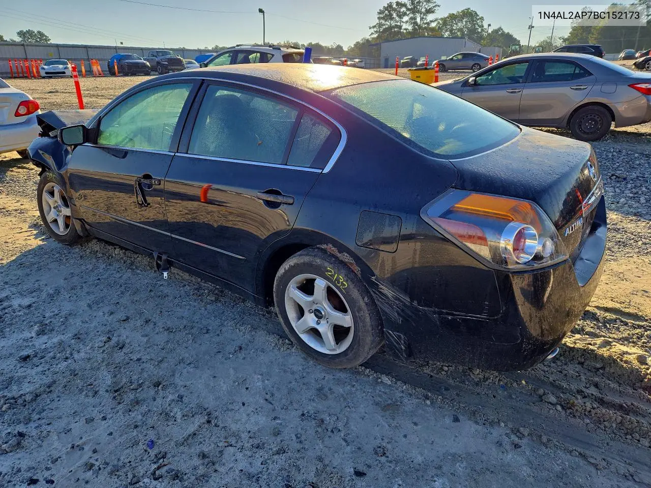 2011 NISSAN ALTIMA VIN 1N4AL2AP7BC152173 — фото 2