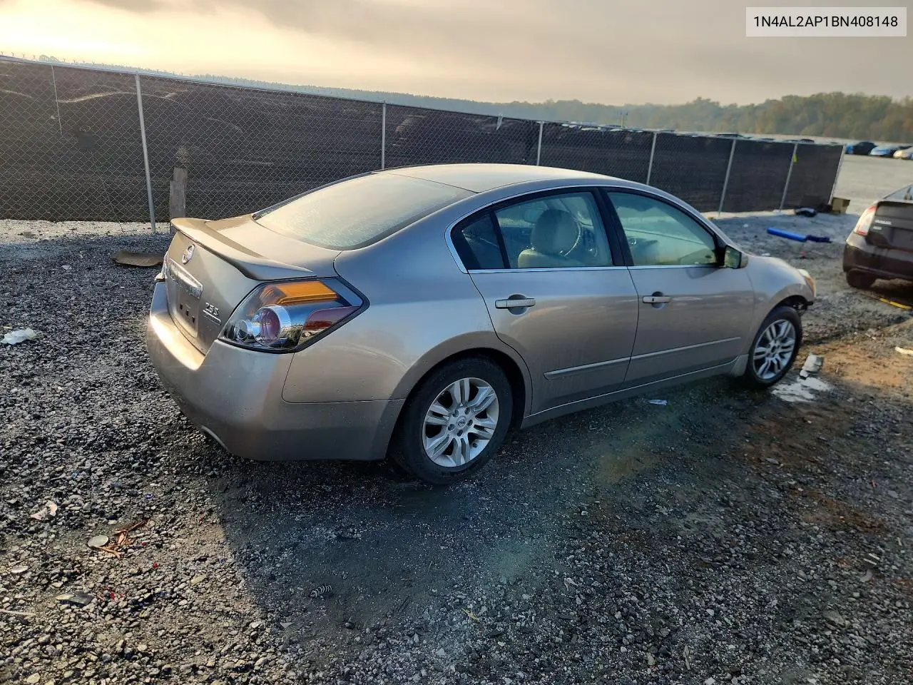 2011 NISSAN ALTIMA VIN 1N4AL2AP1BN408148 — фото 3