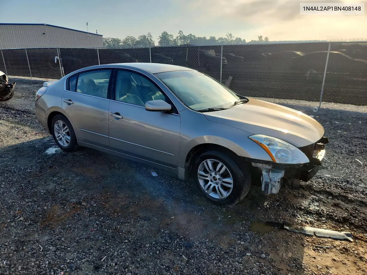 2011 NISSAN ALTIMA VIN 1N4AL2AP1BN408148 — фото 4