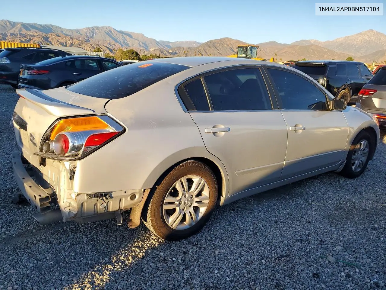 2011 NISSAN ALTIMA VIN 1N4AL2AP0BN517104 — фото 3