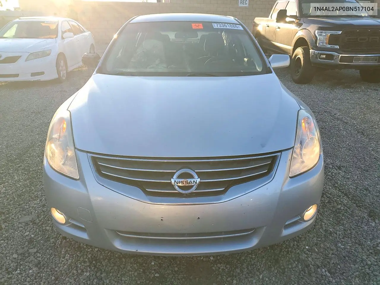 2011 NISSAN ALTIMA VIN 1N4AL2AP0BN517104 — фото 5
