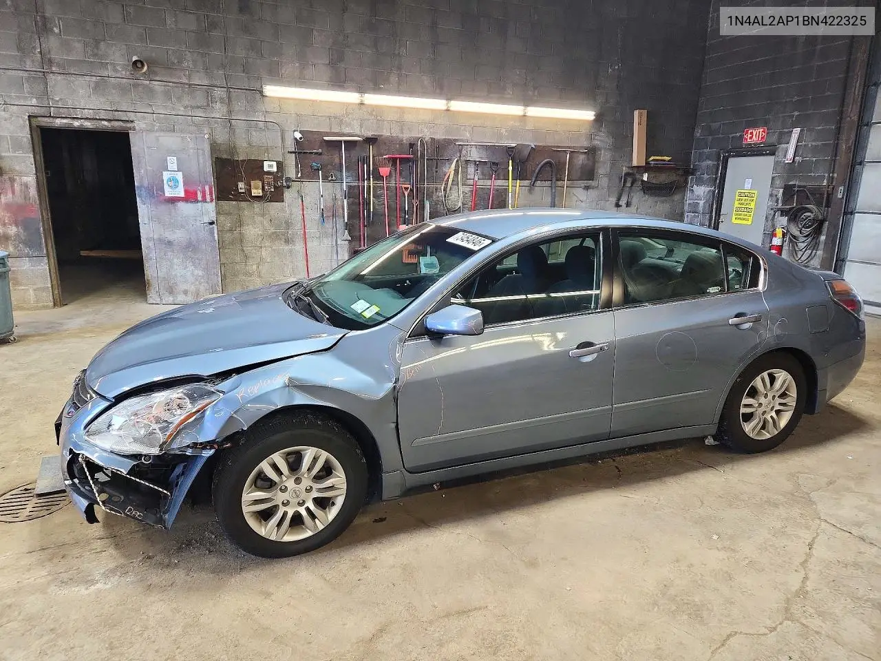 NISSAN ALTIMA 2011, VIN 1N4AL2AP1BN422325