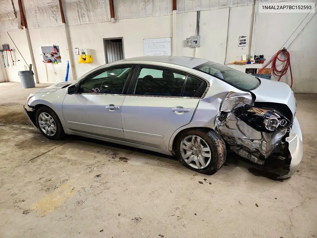 2011 NISSAN ALTIMA VIN 1N4AL2AP7BC152593 — фото 2