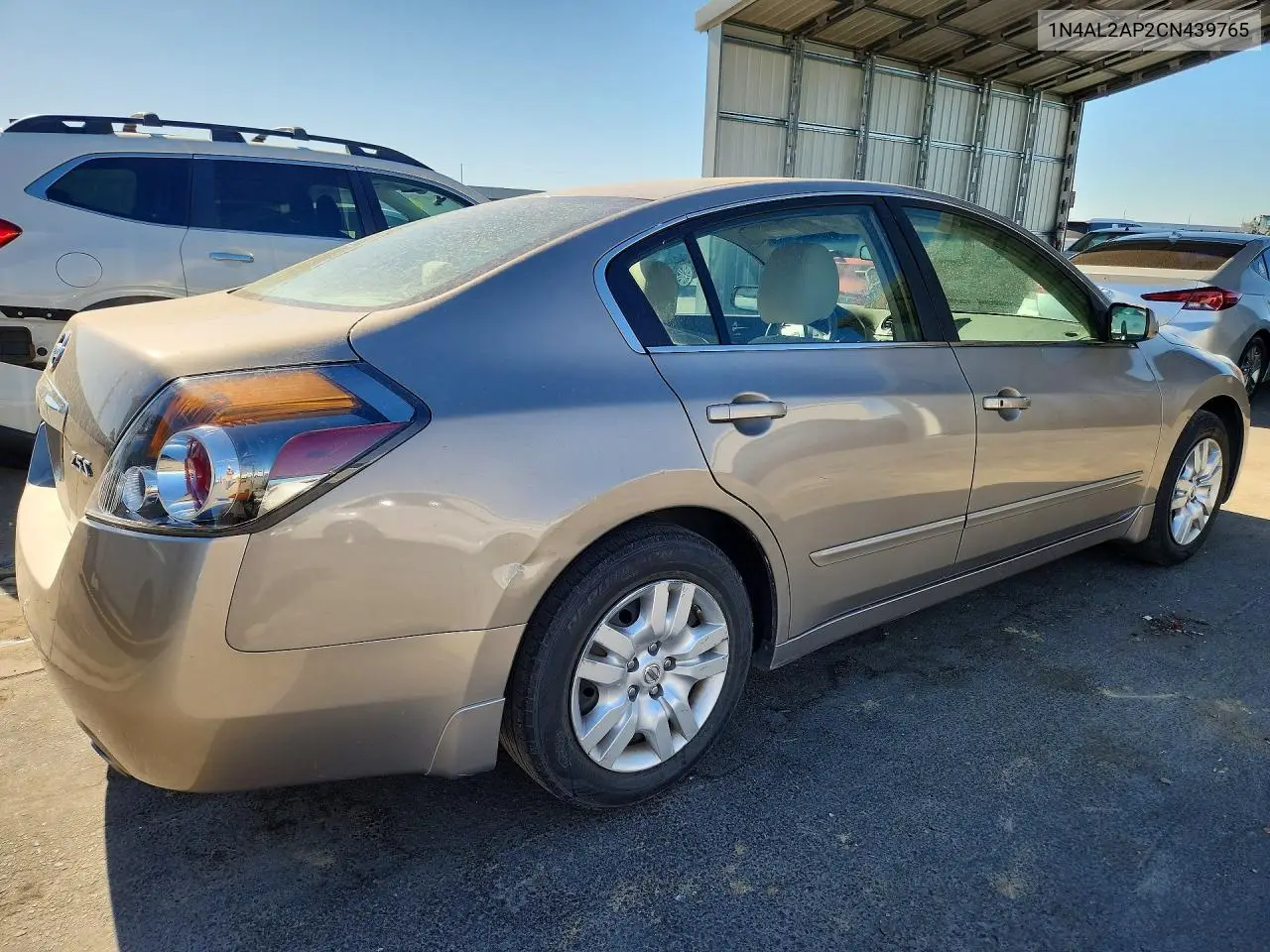 2012 NISSAN ALTIMA VIN 1N4AL2AP2CN439765 — фото 3