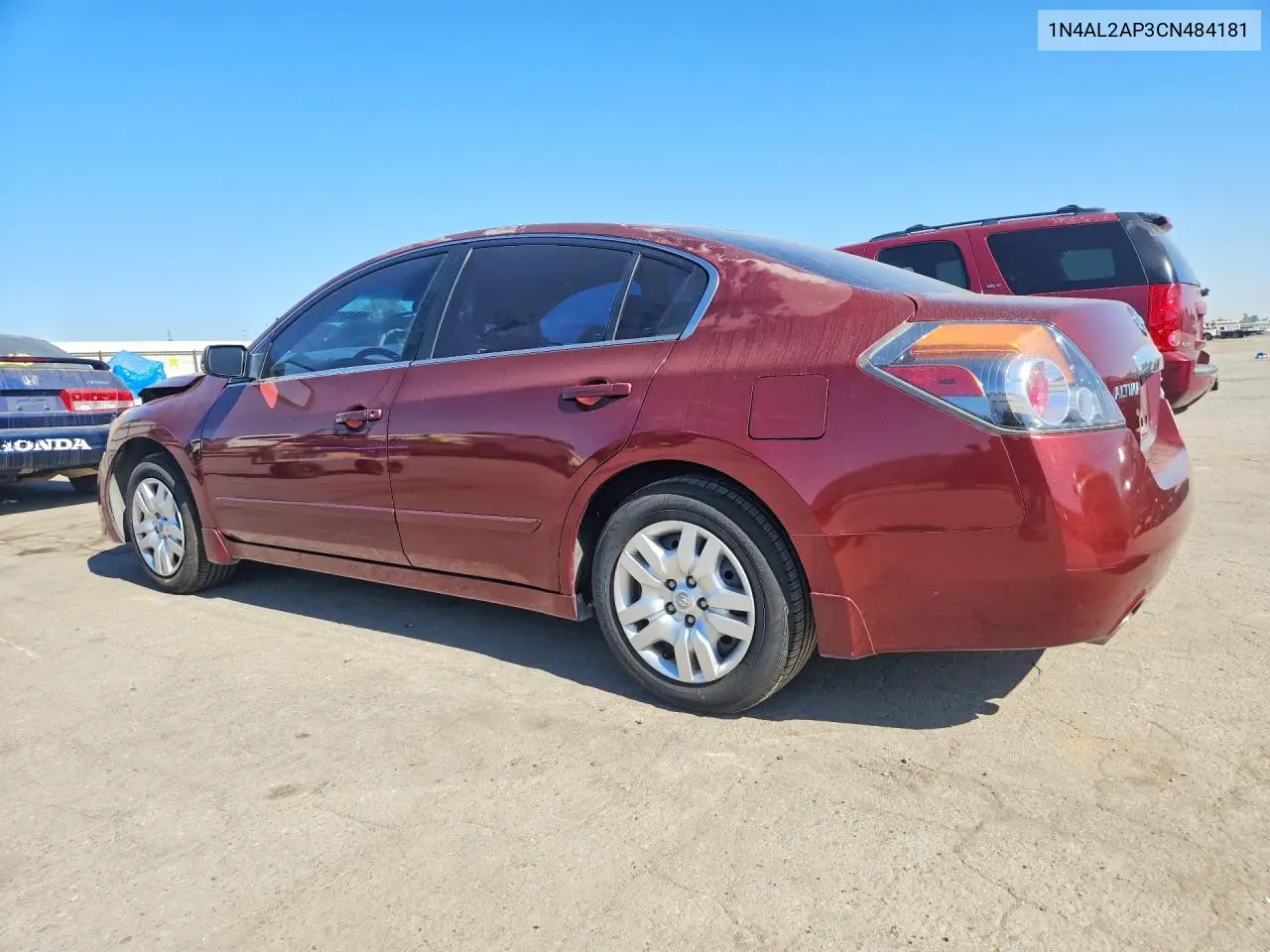 2012 NISSAN ALTIMA VIN 1N4AL2AP3CN484181 — фото 2