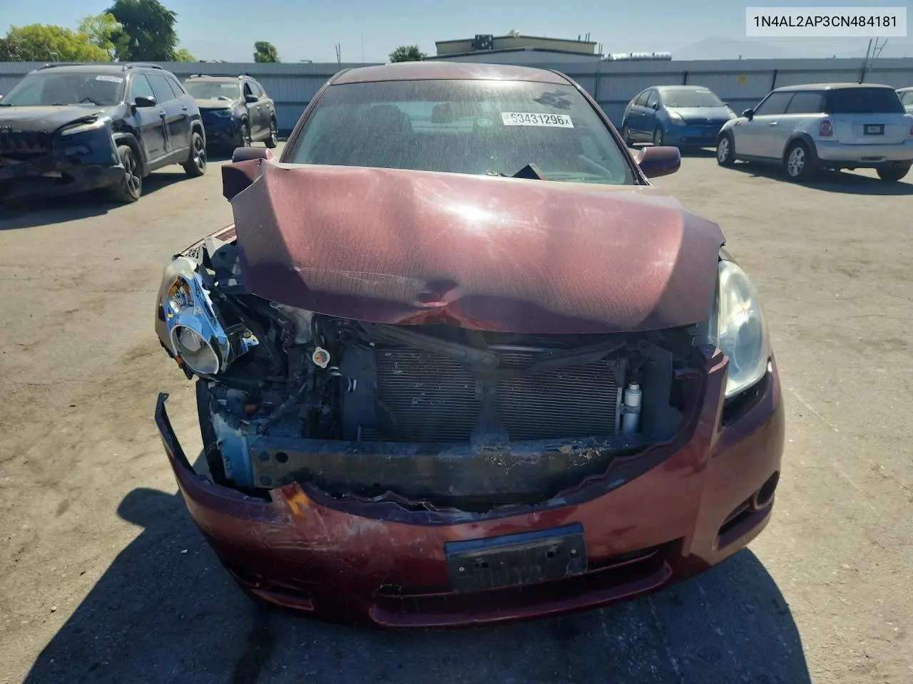 2012 NISSAN ALTIMA VIN 1N4AL2AP3CN484181 — фото 5