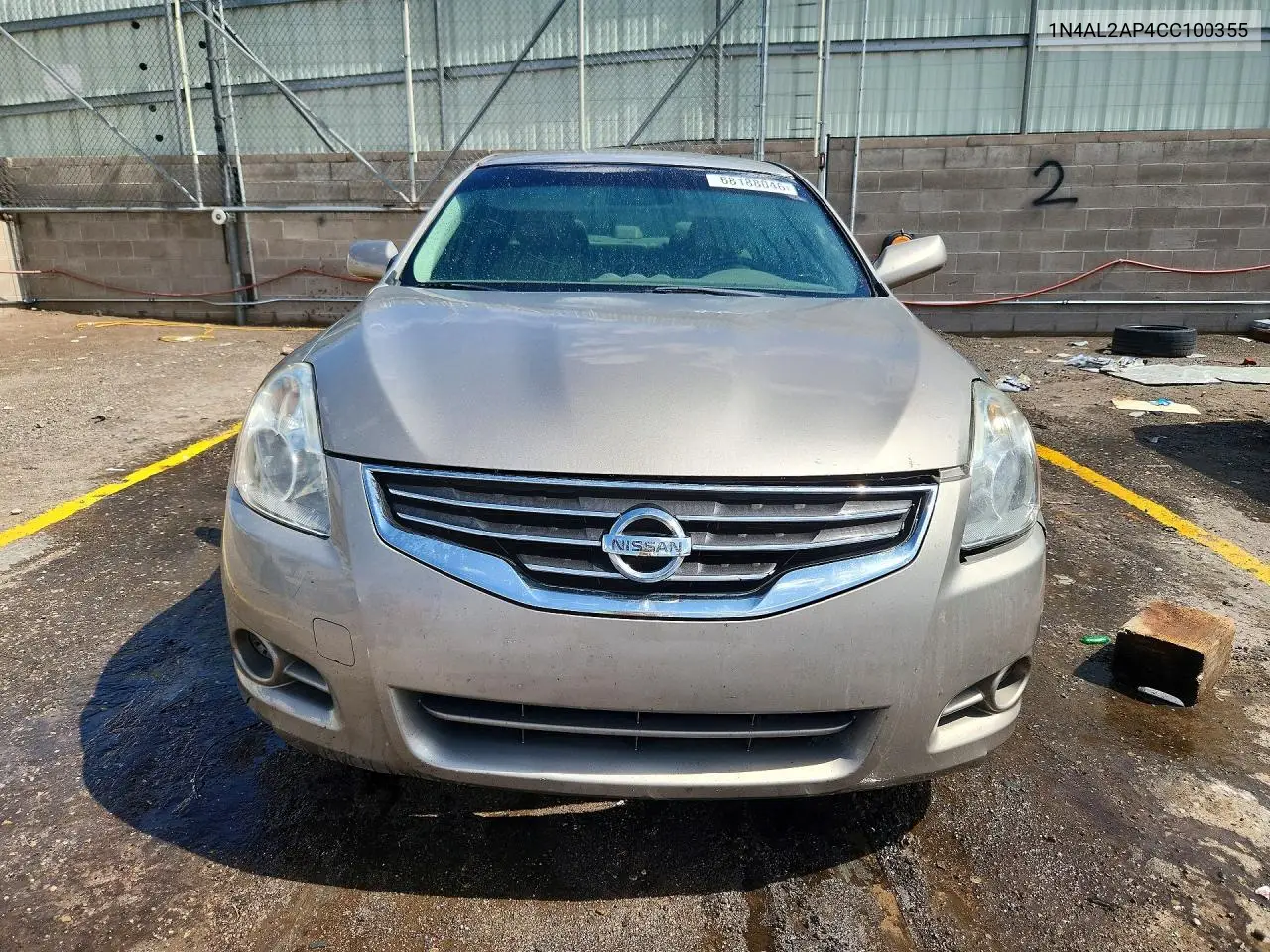 2012 NISSAN ALTIMA VIN 1N4AL2AP4CC100355 — фото 5