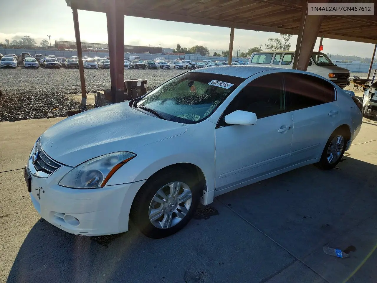 NISSAN ALTIMA 2012, VIN 1N4AL2AP7CN467612