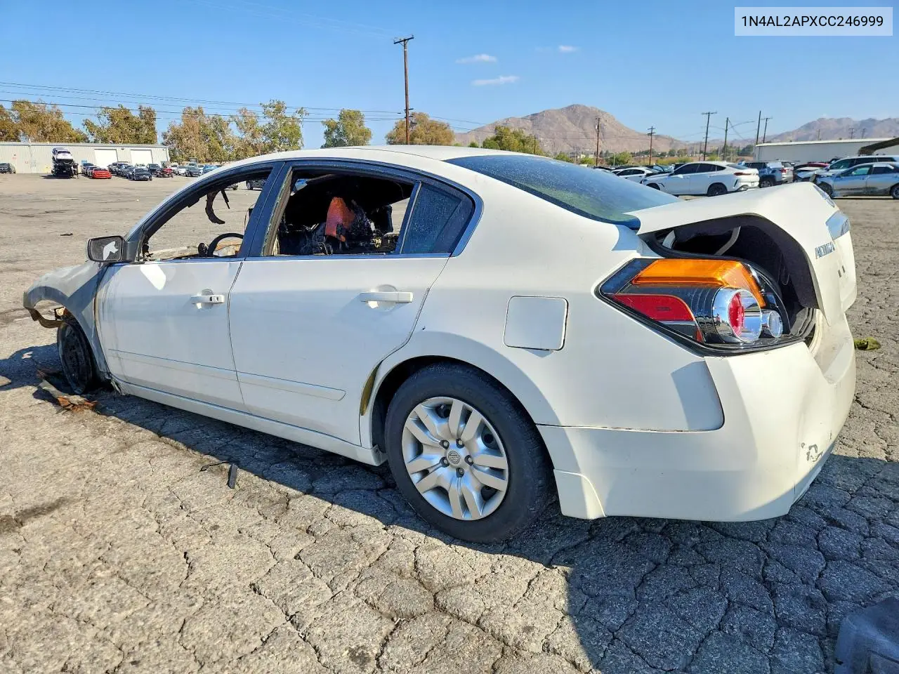 2012 NISSAN ALTIMA VIN 1N4AL2APXCC246999 — фото 2